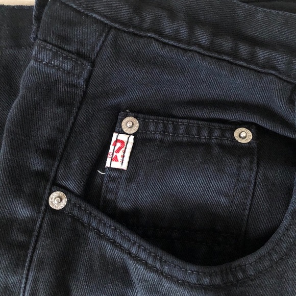 Vintage Black Flare Guess Jeans - Picture 4 of 6